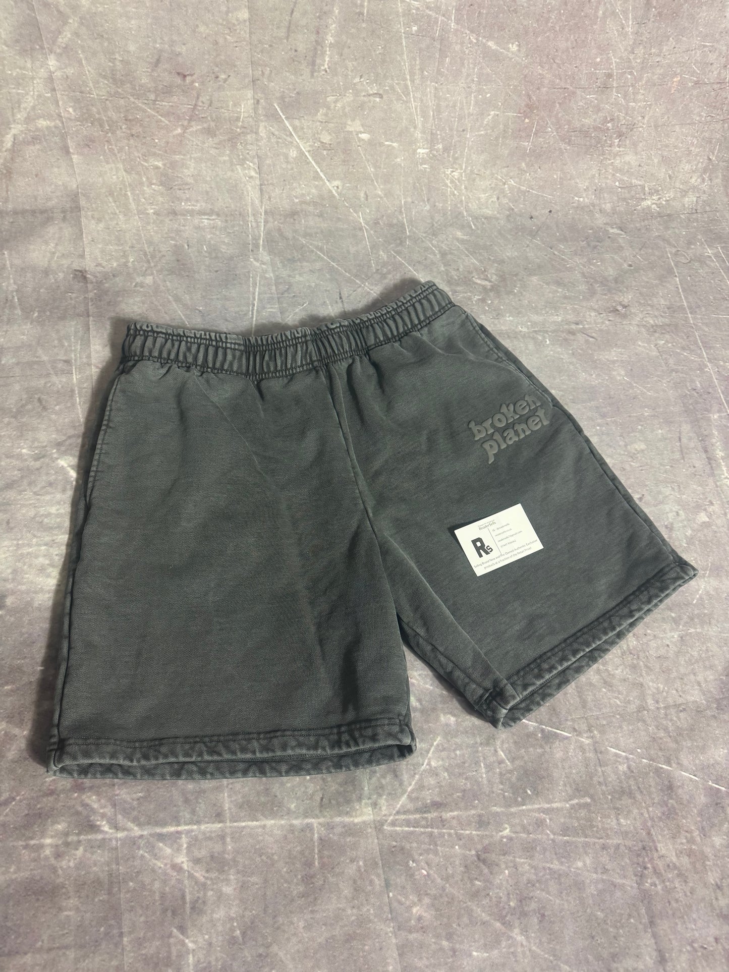 Broken Planet Shorts Charcoal Grey Large
