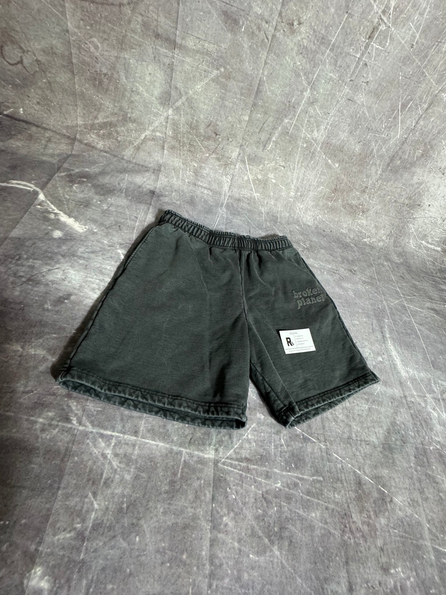 Broken Planet Shorts Charcoal Grey Large