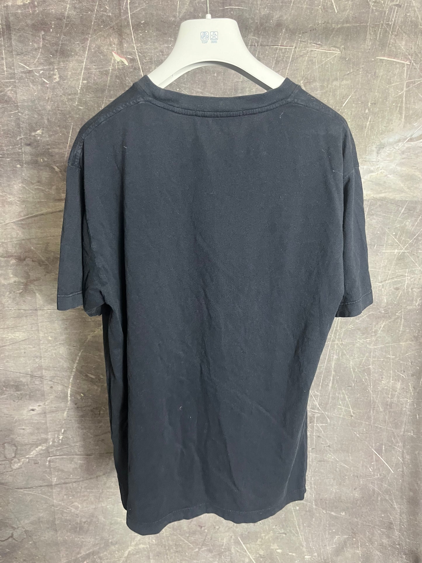 Stone Island Print T-Shirt Navy Small