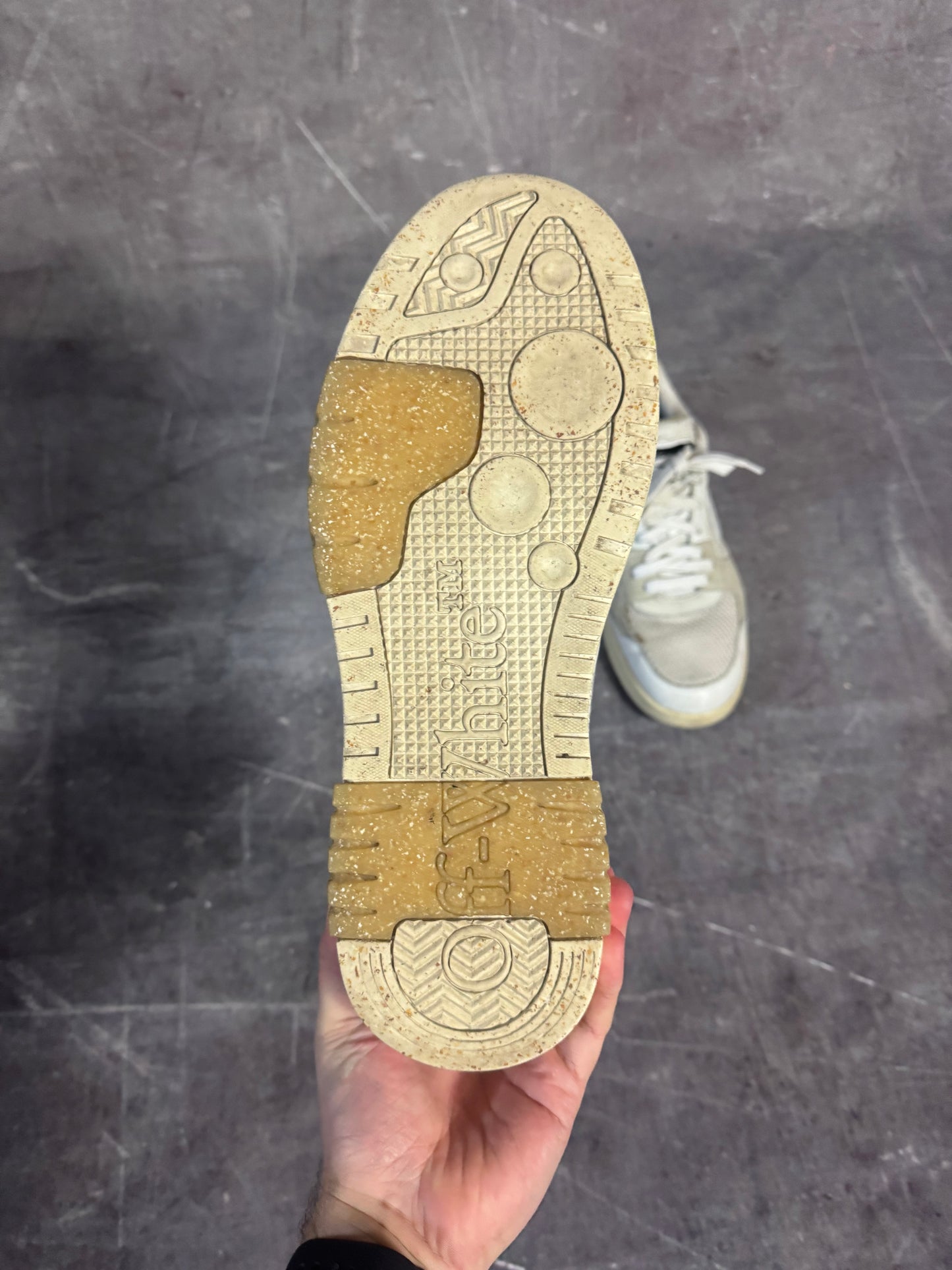 Off White Out of Office Trainers White UK 11