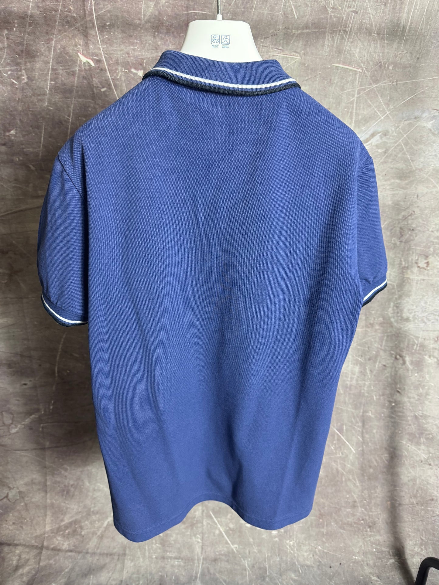 Prada Polo Shirt Royal Blue Medium