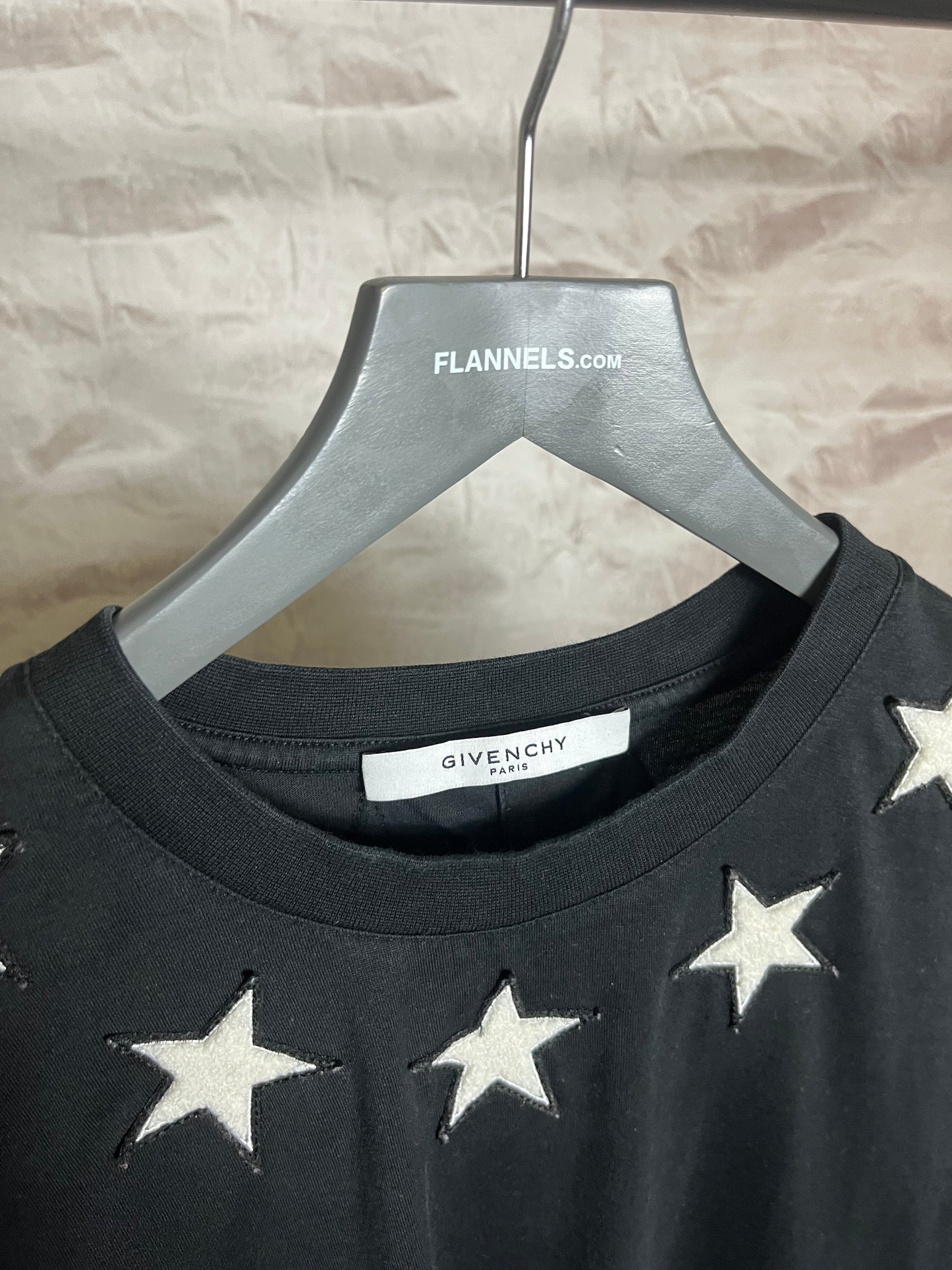 Givenchy Star T-Shirt Black Medium