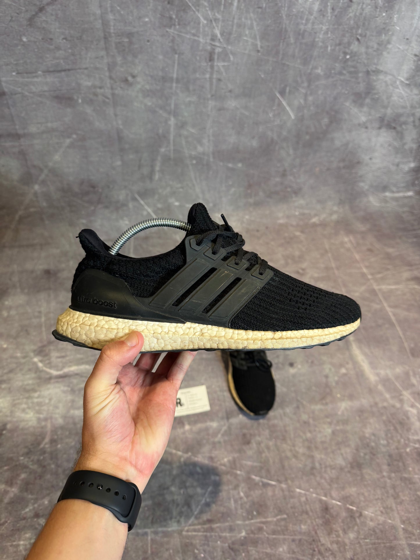 Adidas Ultra Boost Black/White UK 8