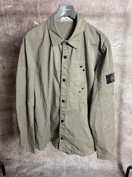 Stone Island Overshirt Khaki Extra Large
