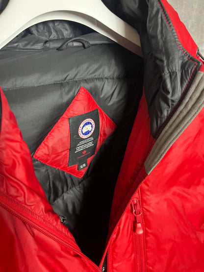 Canada Goose Lodge Hooded Jacket Red XL