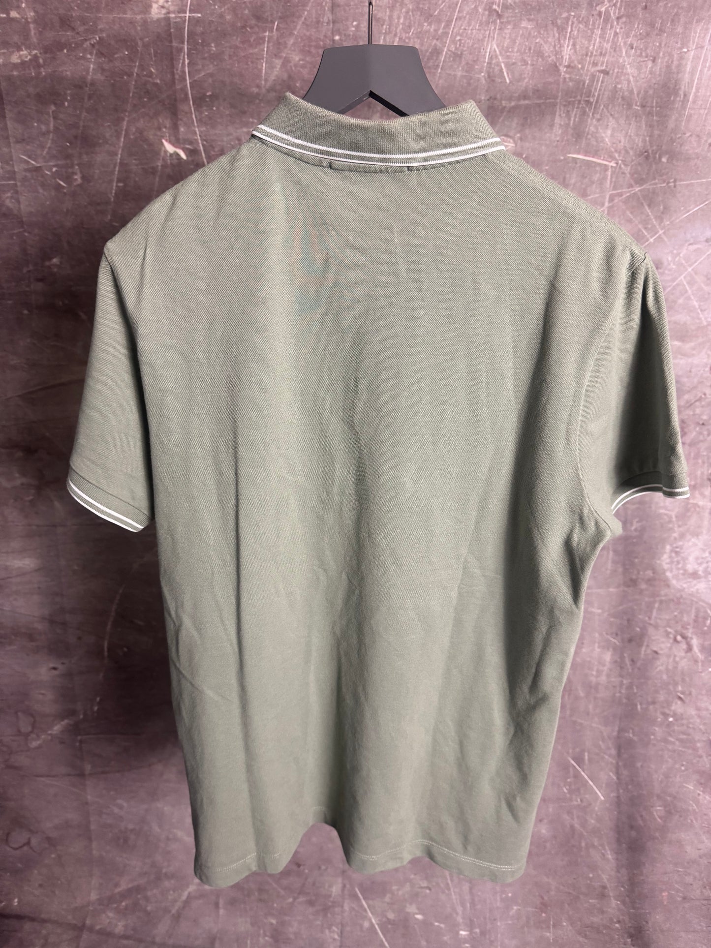 Stone Island Polo Shirt Khaki Large