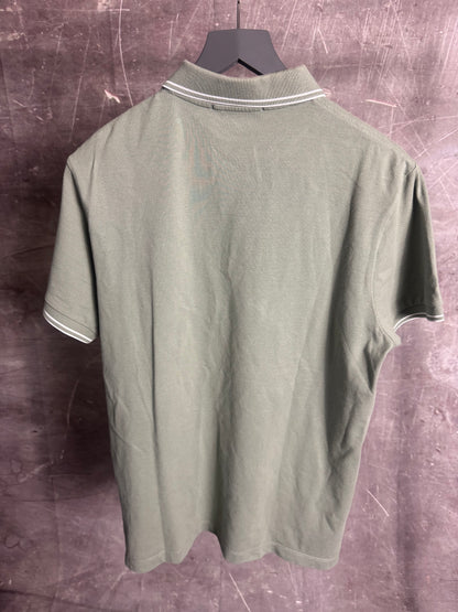 Stone Island Polo Shirt Khaki Large