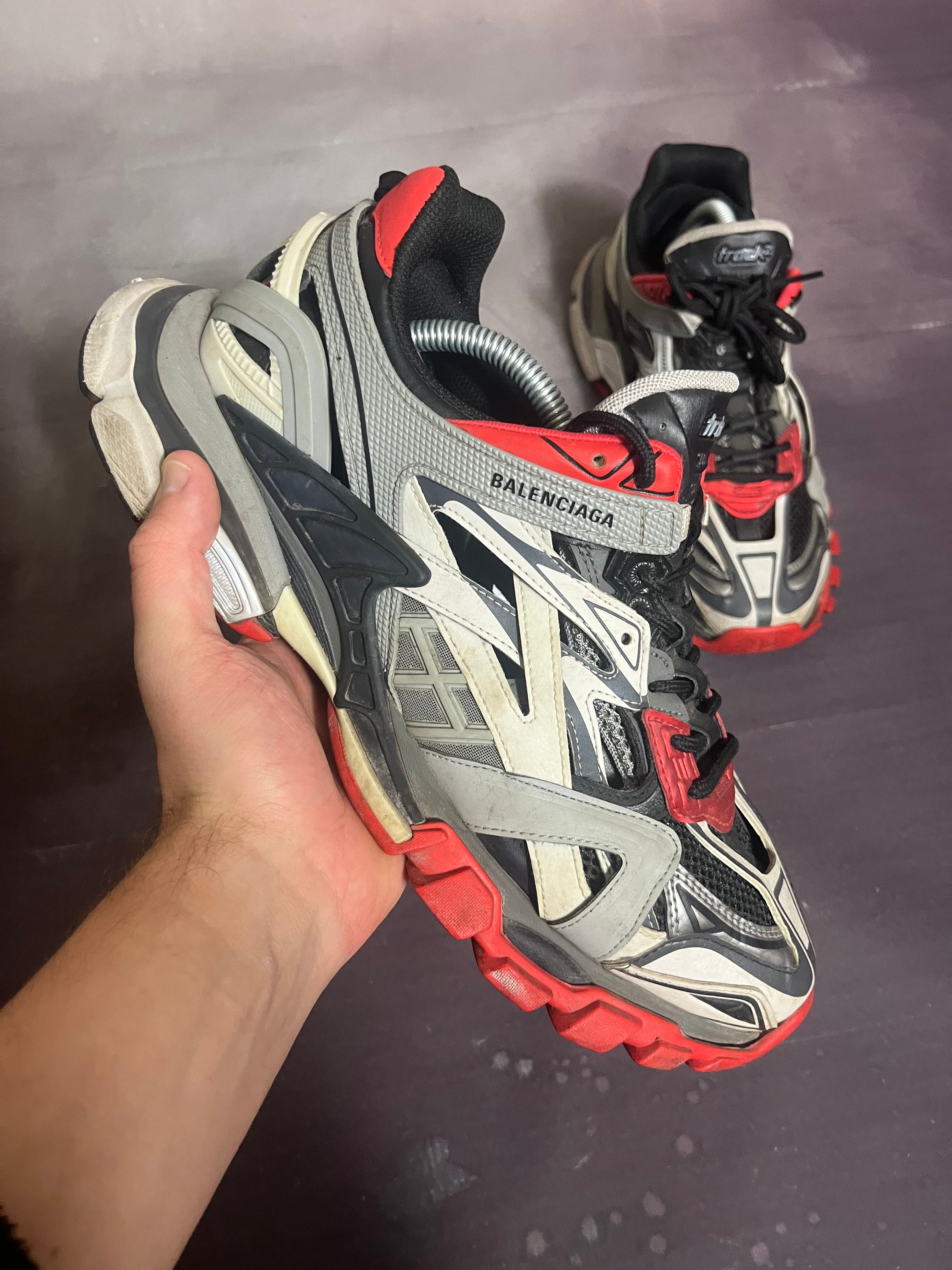 Balenciaga track deals 2.0 grey