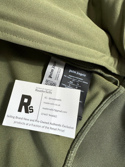 Palm Angels Track Jacket Khaki Medium