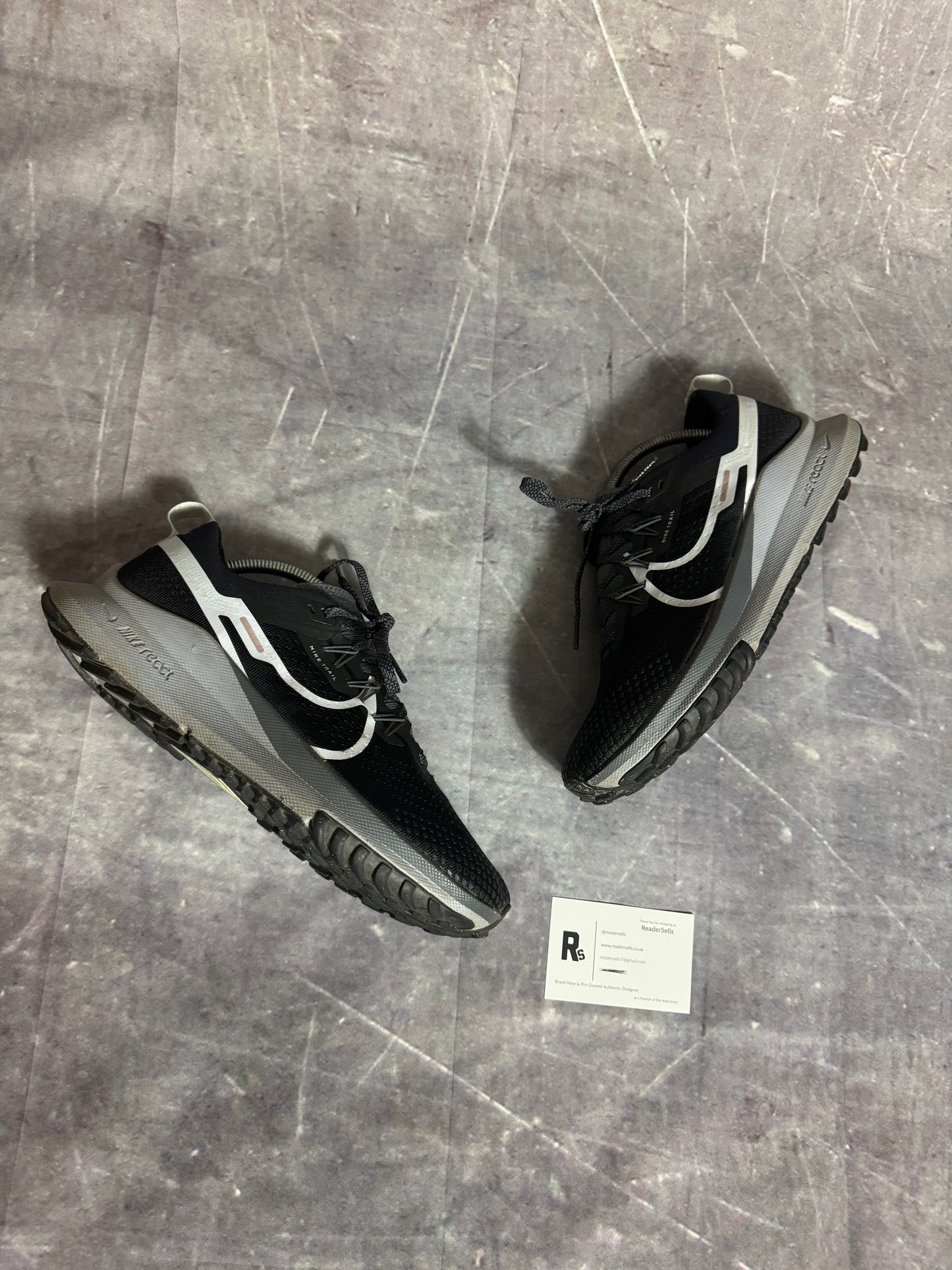 Nike React Trail Pegasus Black UK 8