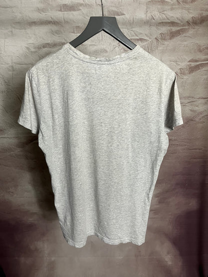 Balmain Print T-Shirt Grey Medium