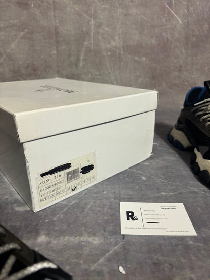 Moncler Trevor Scarpa Trainers Blue/White UK 8