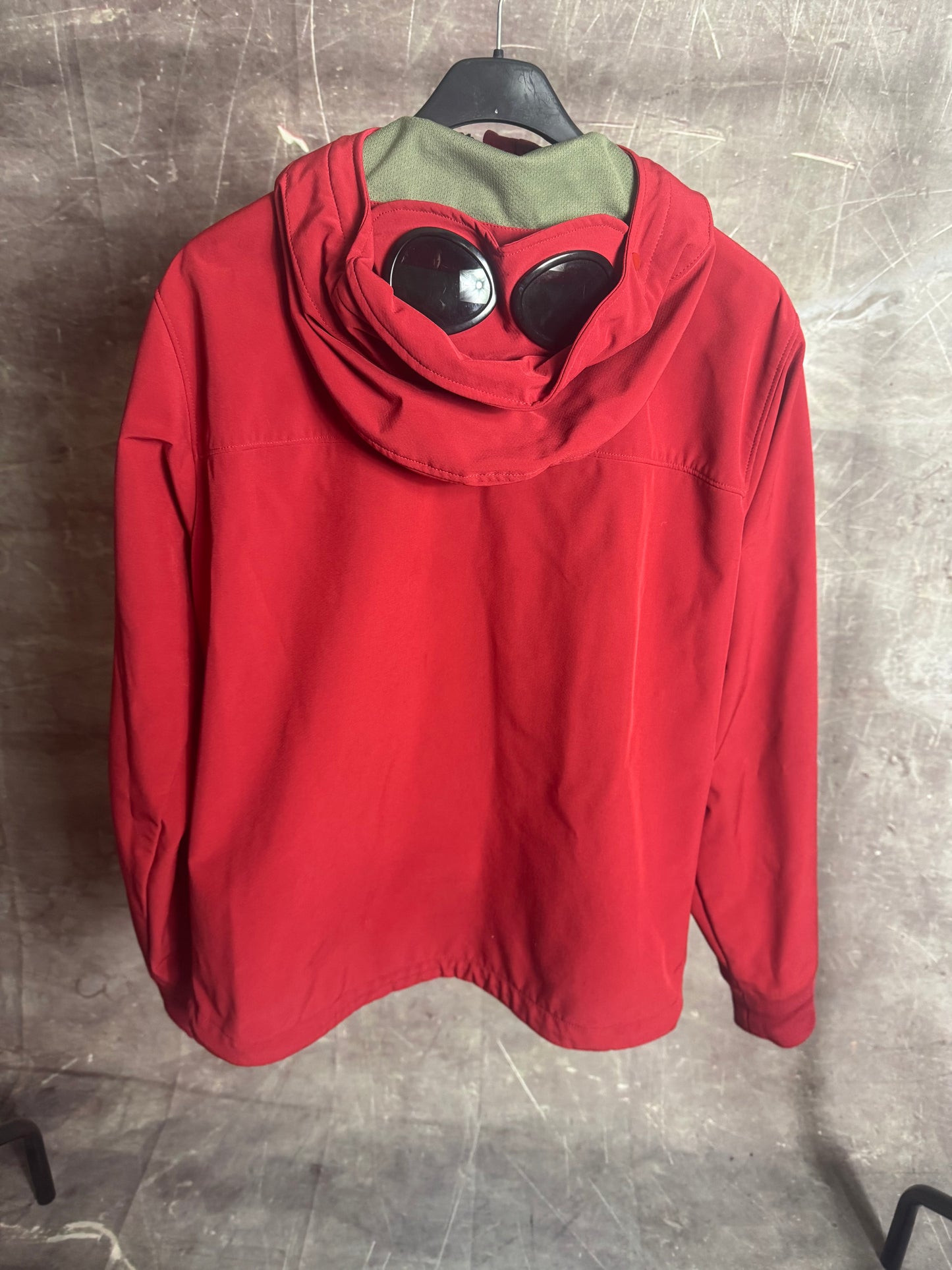 CP Company Softshell Jacket Red Small