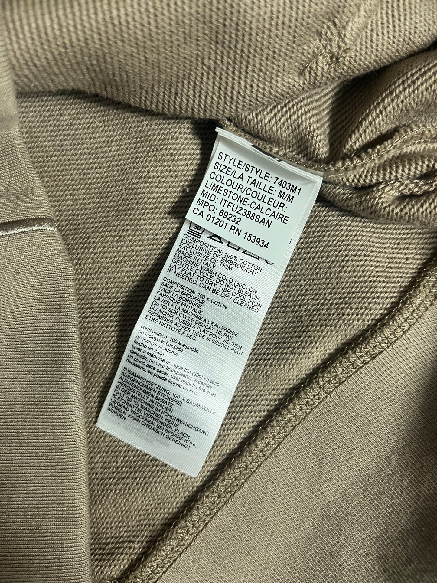 Canada Goose Huron Hoodie Beige Medium