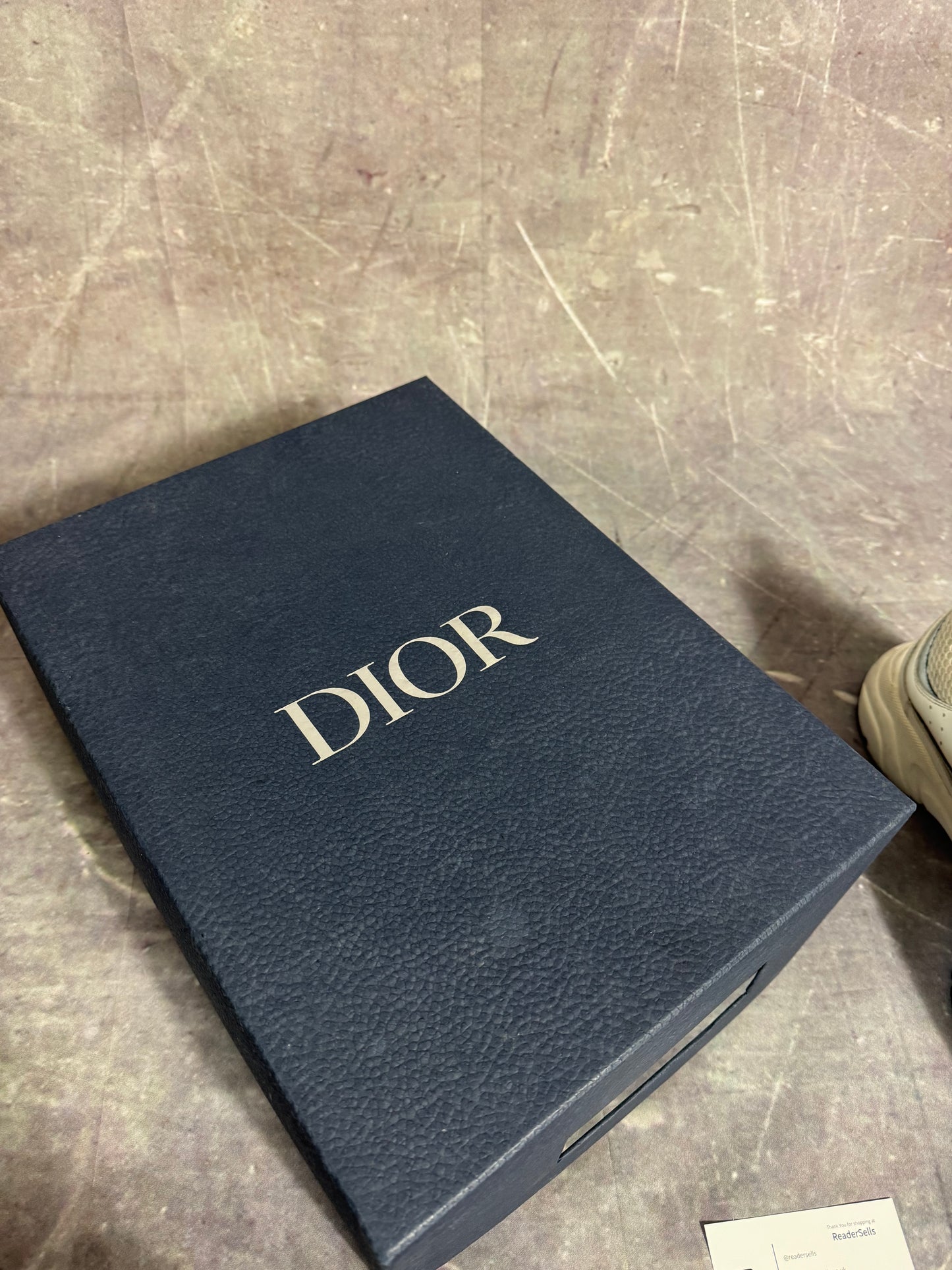 Dior B22 Trainers White/Grey UK 8.5
