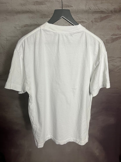 Palm Angels Star Print T-Shirt White Medium