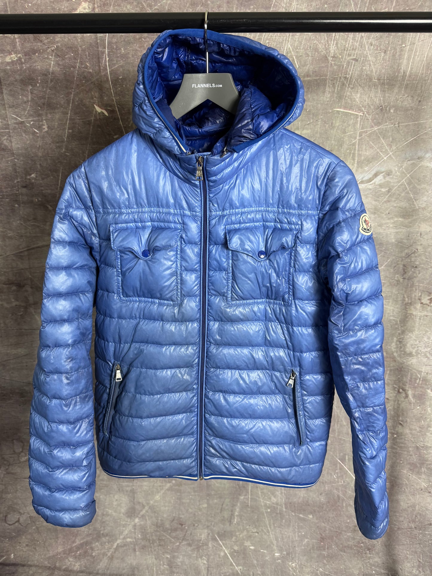 Moncler Clovis Giubotto Jacket Blue XL (Kids)