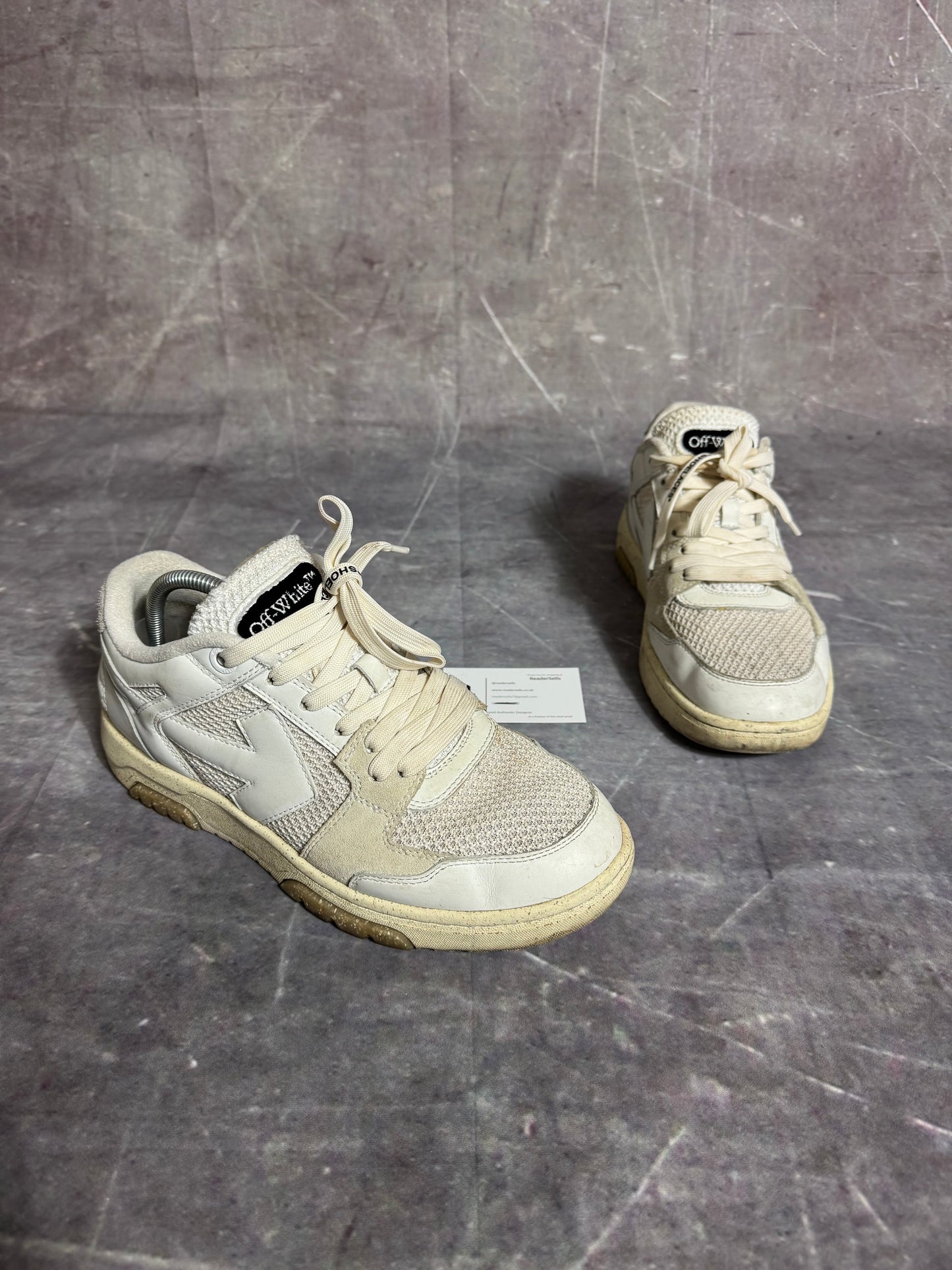 Off White Out of Office Trainers UK 8
