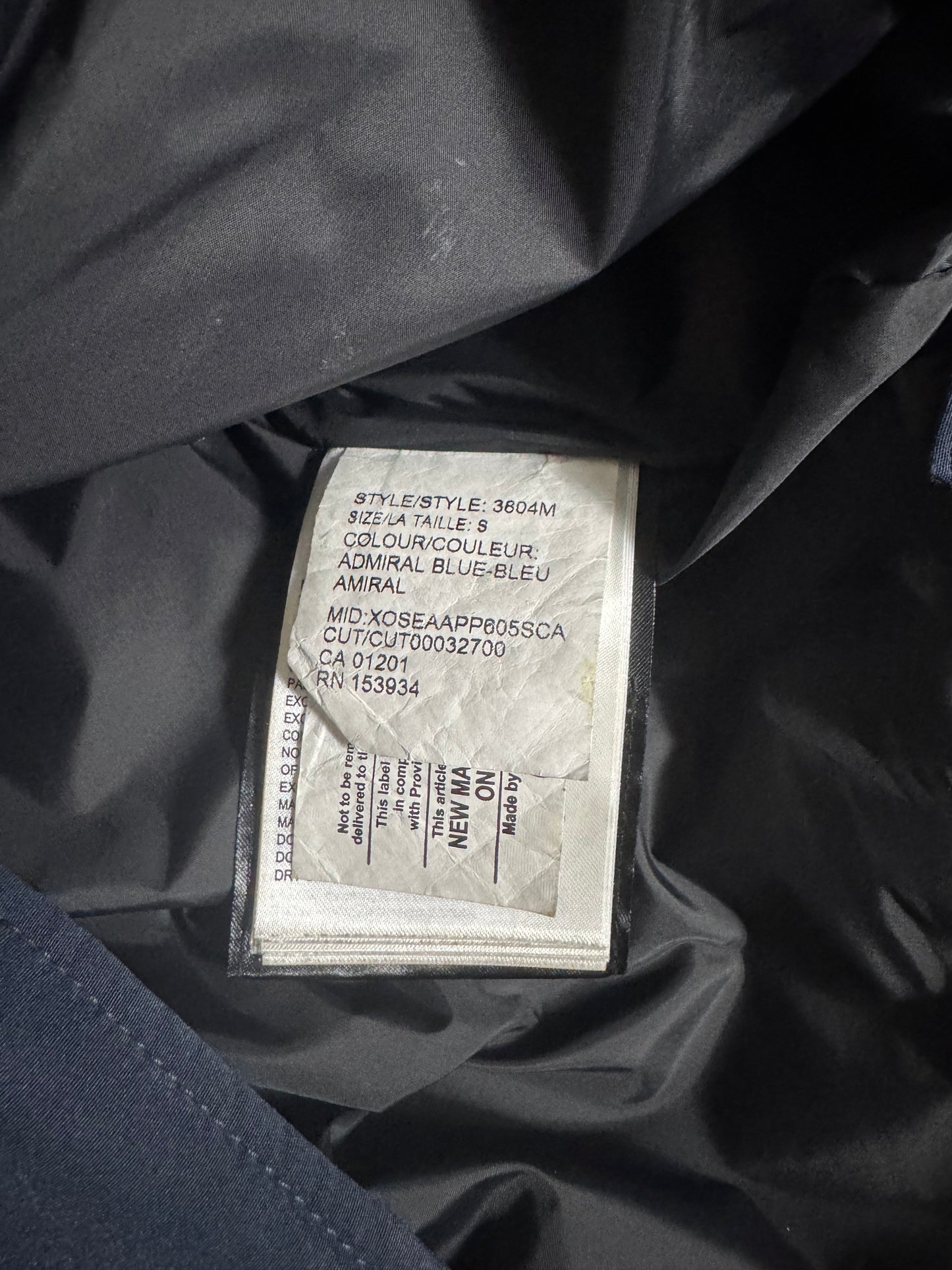 Canada Goose MacMillan Navy Blue Small