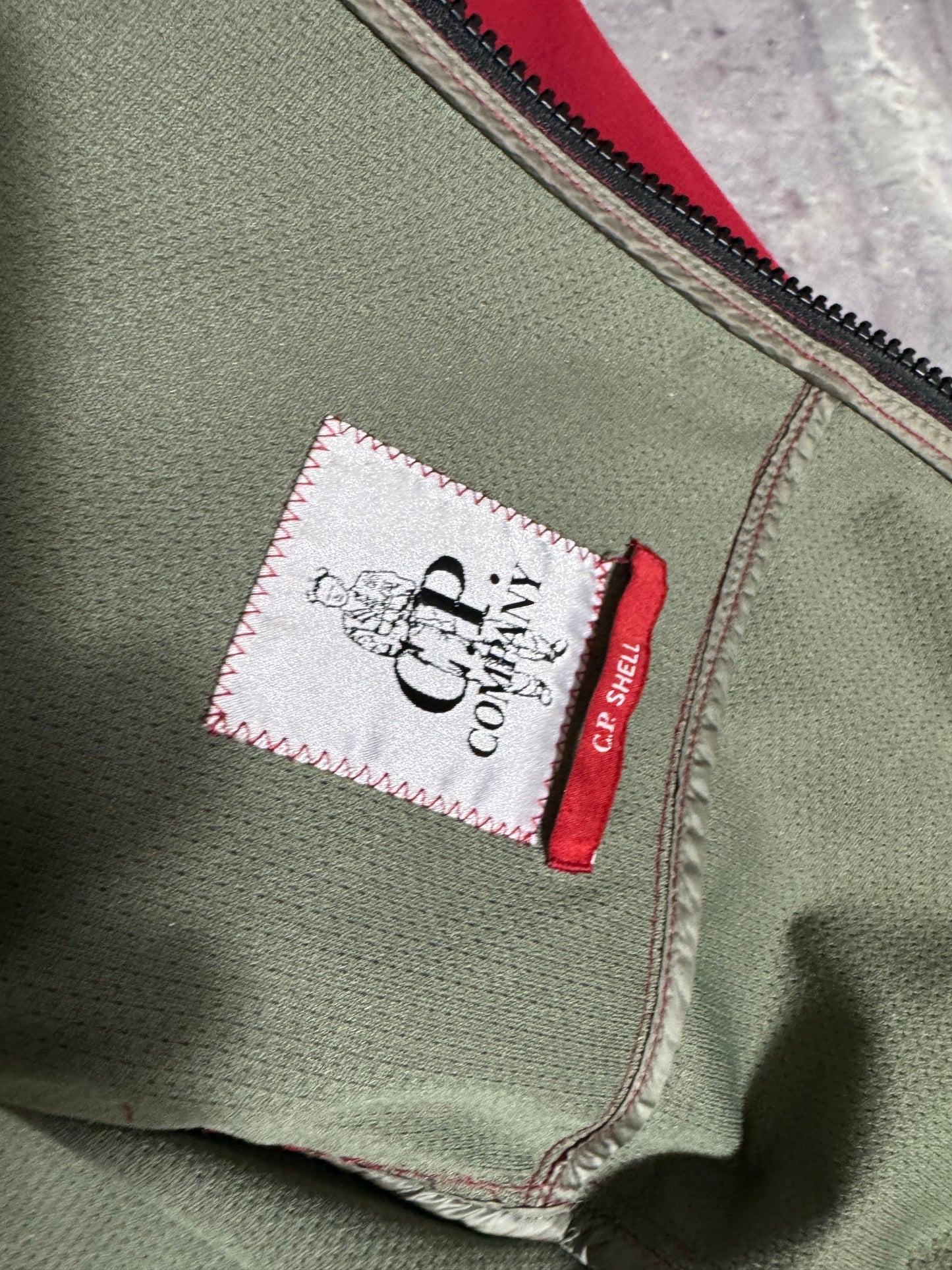 CP Company Softshell Jacket Red Small