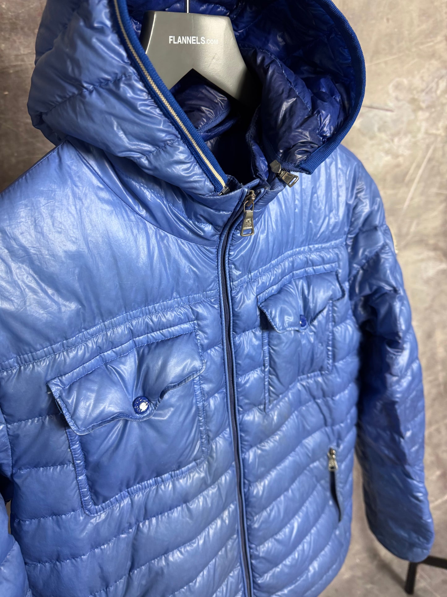 Moncler Clovis Giubotto Jacket Blue XL (Kids)