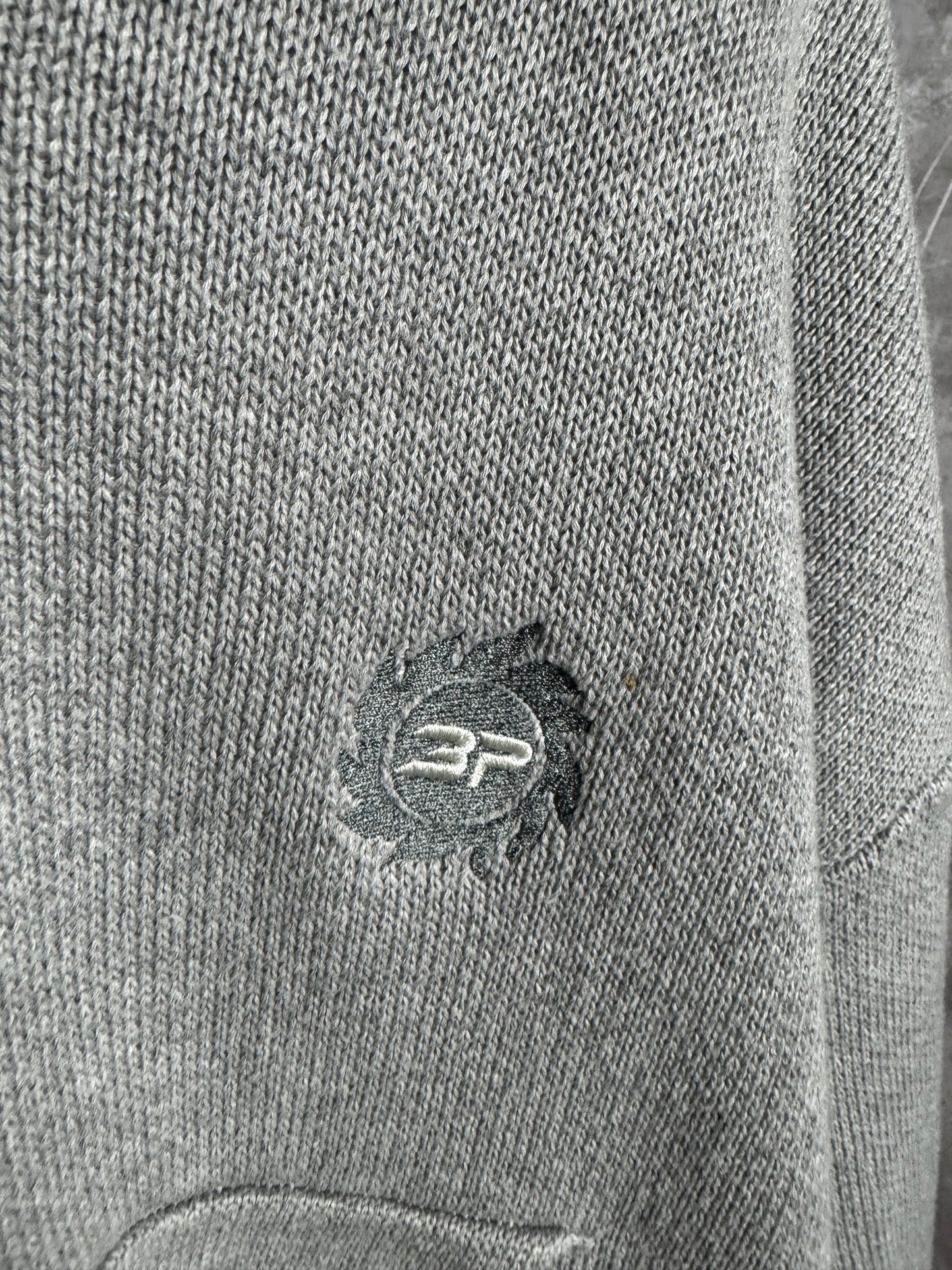 Broken Planet Oversized Cardigan Grey Small
