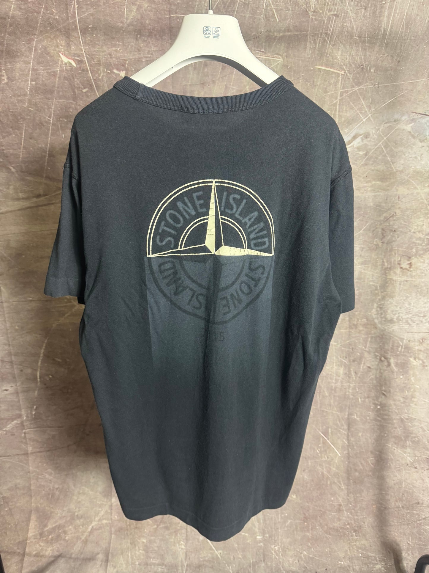 Stone Island Compass T-Shirt Black Medium