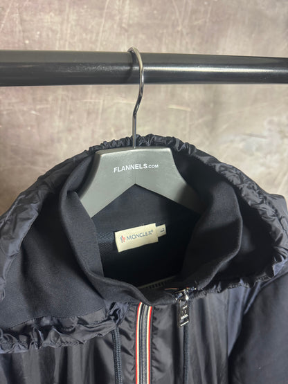 Moncler Maglia Hoodie Navy Blue Large