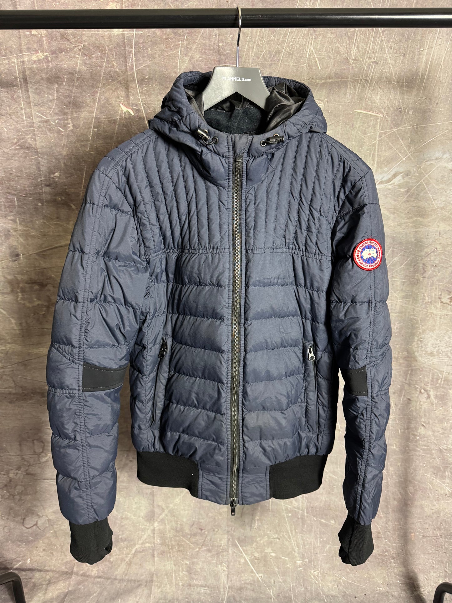 Canada Goose Cabri Hooded Jacket Navy Blue Medium