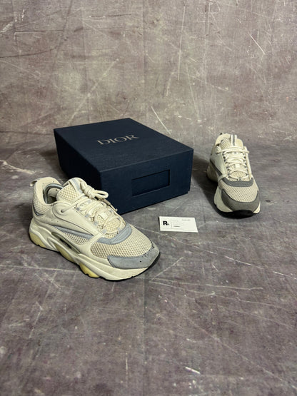 Dior B22 Trainers White/Grey UK 8.5