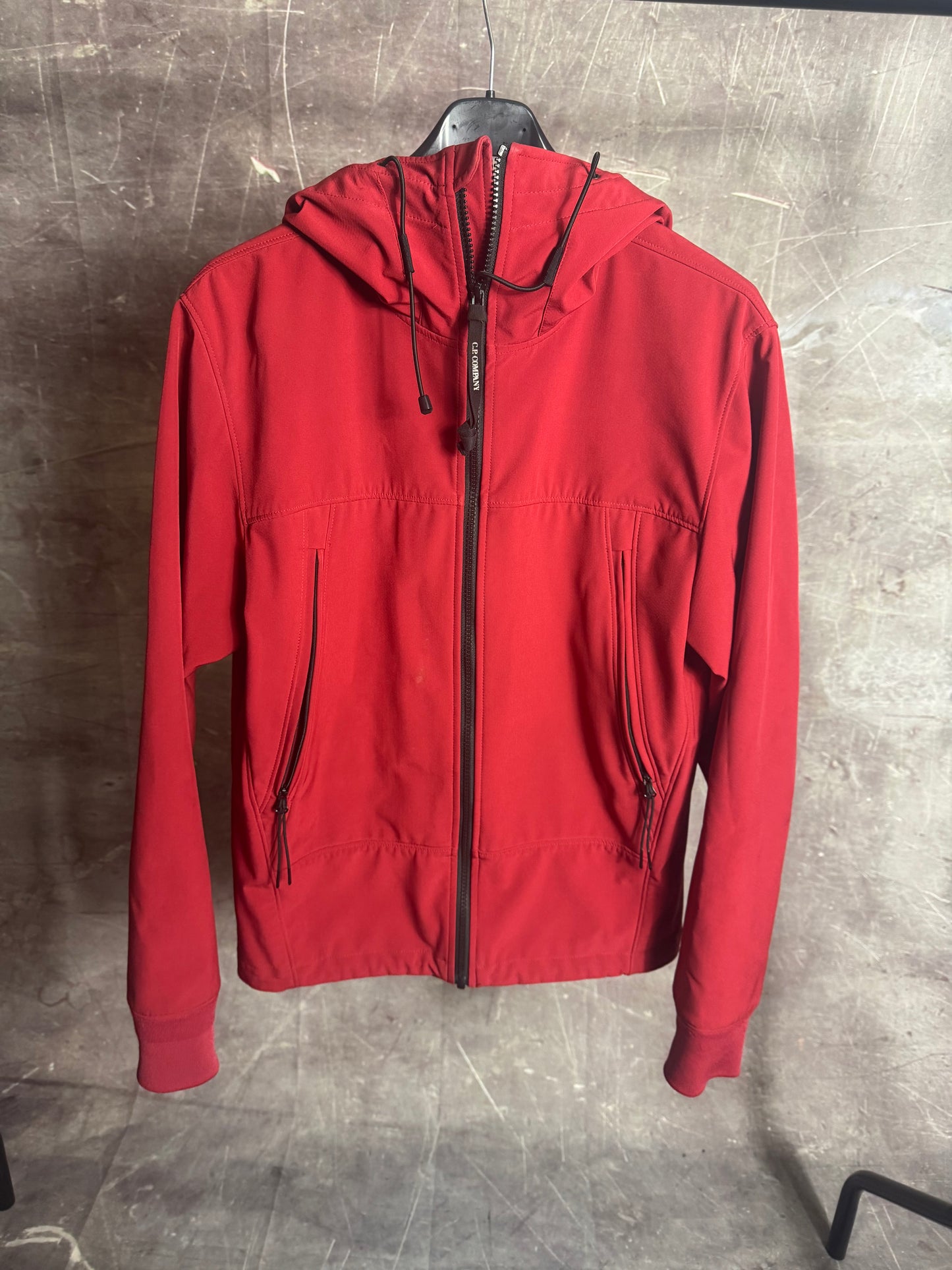 CP Company Softshell Jacket Red Small