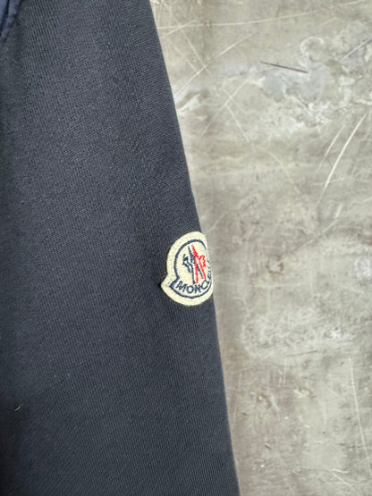 Moncler Maglia Hoodie Navy Blue Large