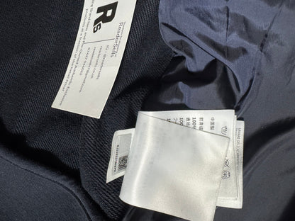 Moncler Maglia Hoodie Navy Blue Large