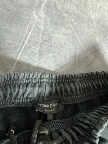 Broken Planet Shorts Charcoal Grey Large