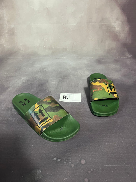 Off-White Sliders Green EU 40