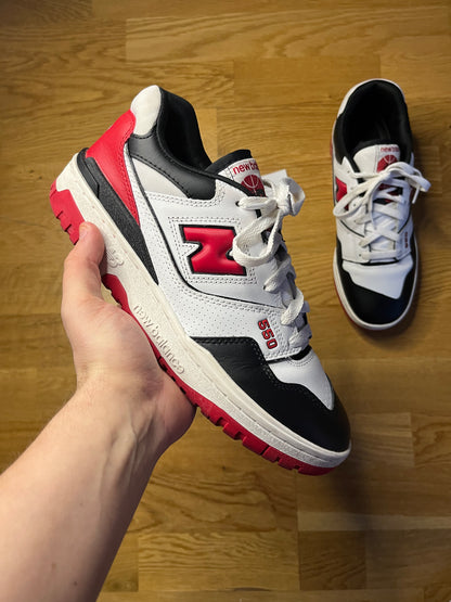 New Balance 550 Trainers Red/White UK 8